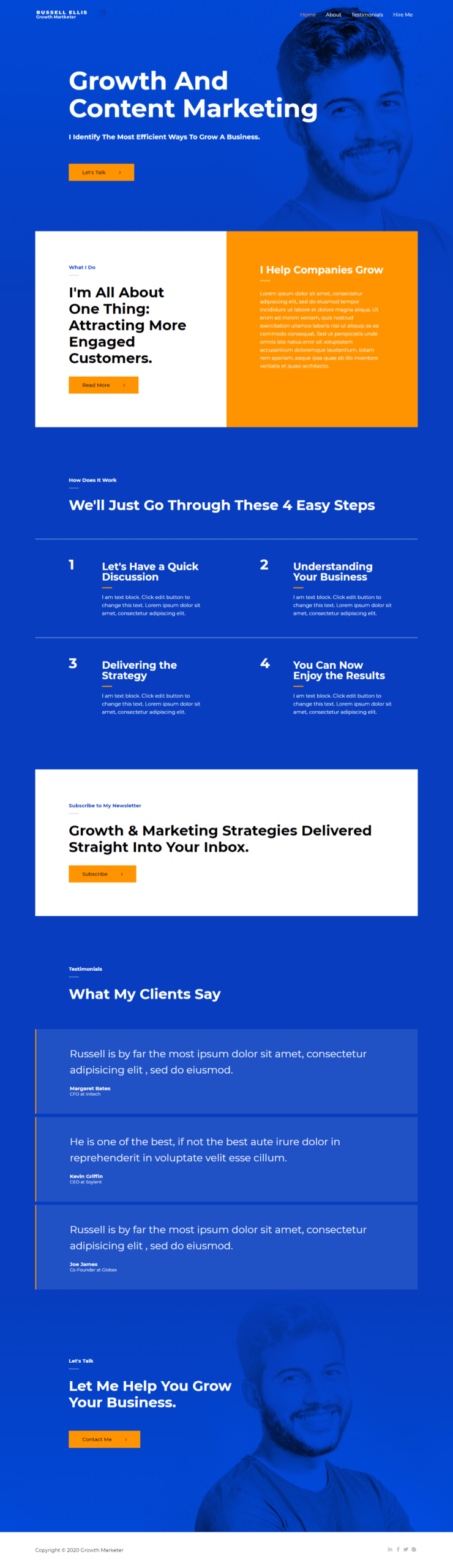 Growth Marketer growthmarketer home screenshot