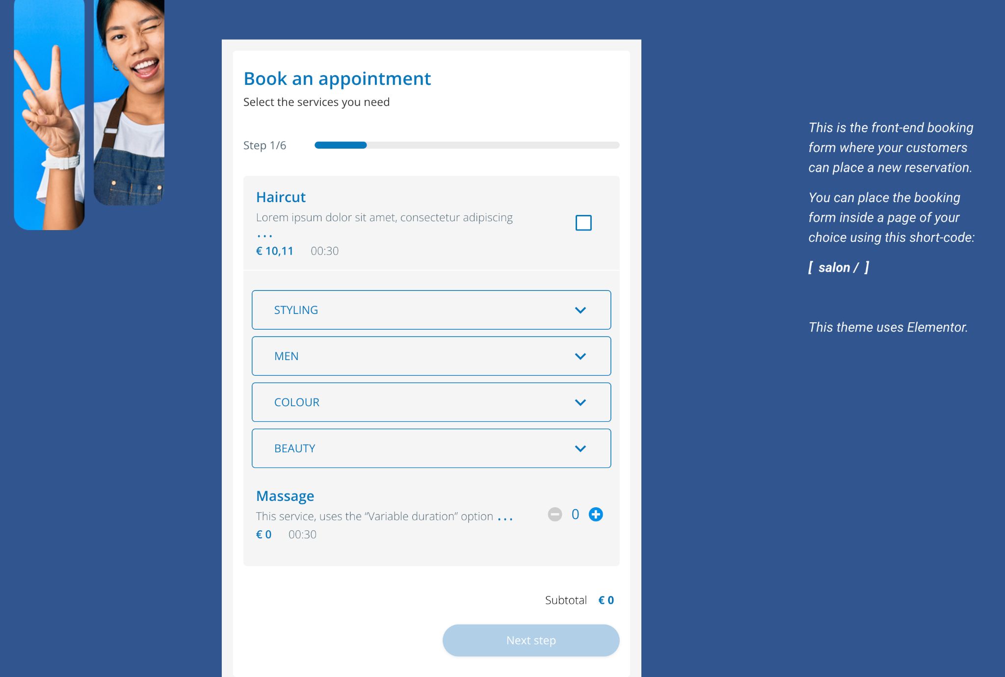 Salon Booking System