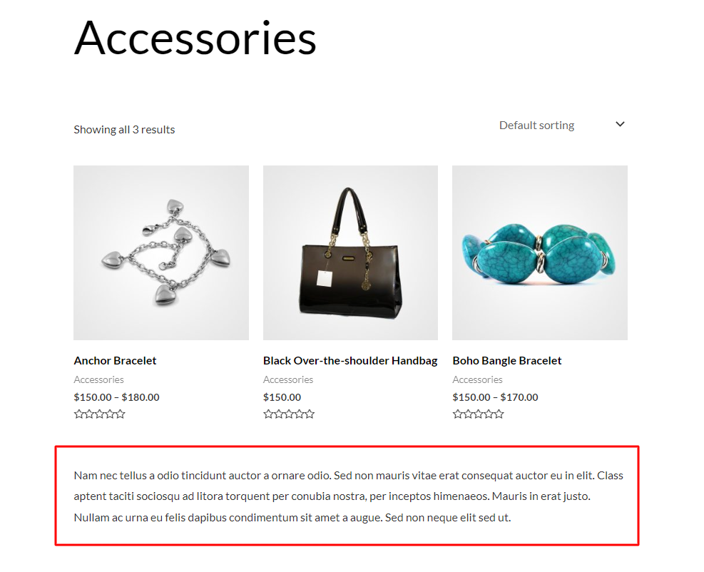 How to Relocate WooCommerce Category Description How to Relocate WooCommerce Category Description