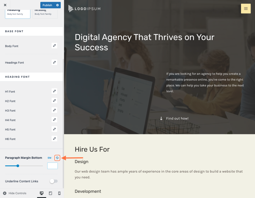 How to Manage Paragraph Margins In Astra Restore
