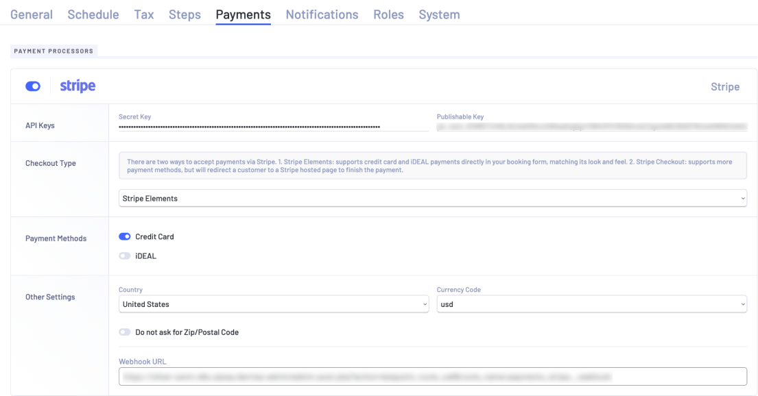 latepoint payments -stripe