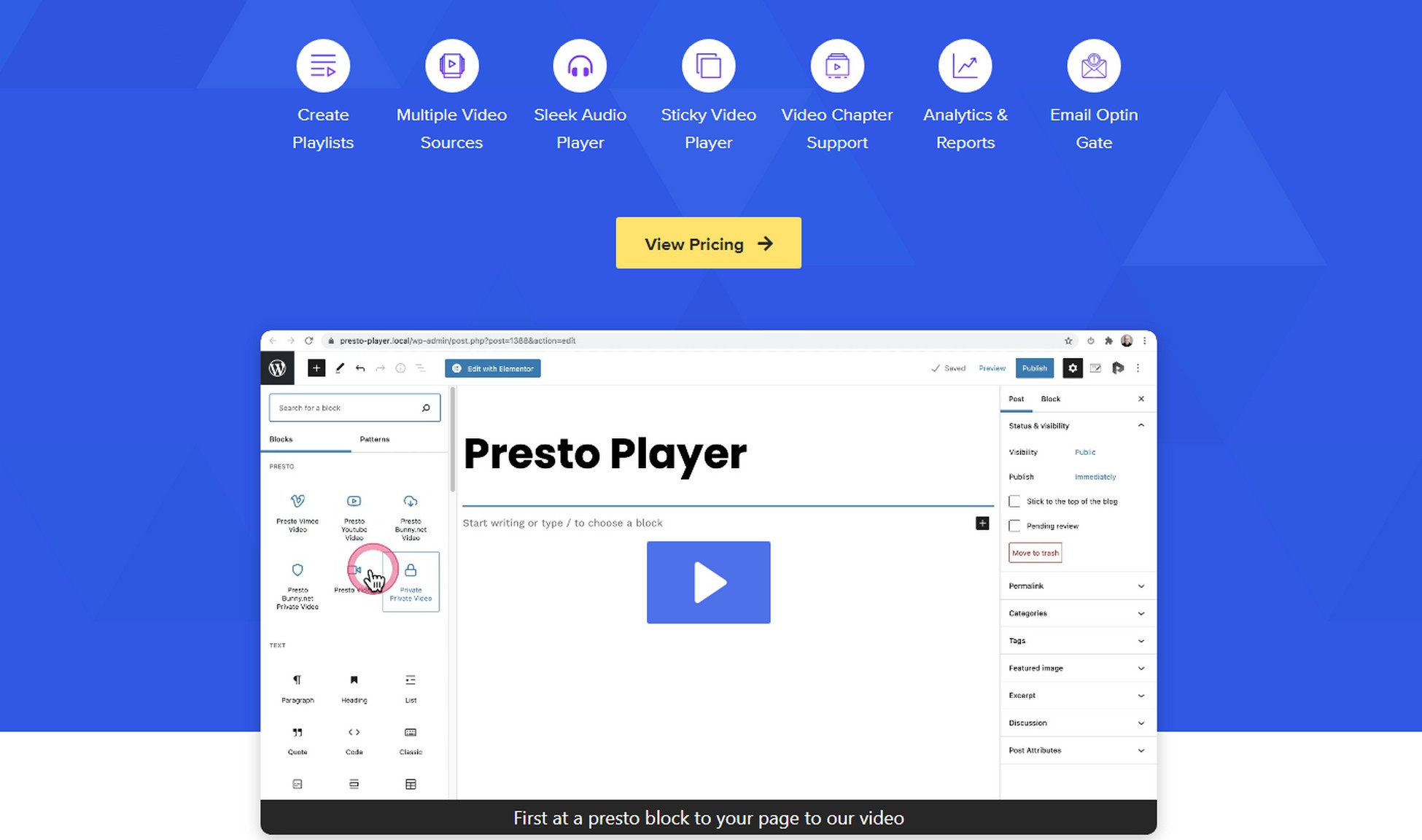 presto-player-performance-optimization