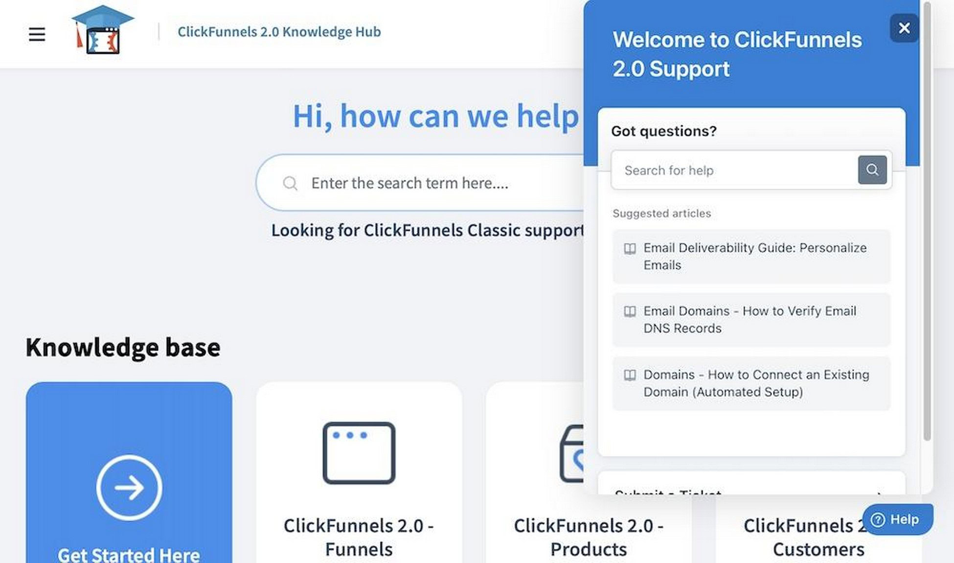 clickfunnels support