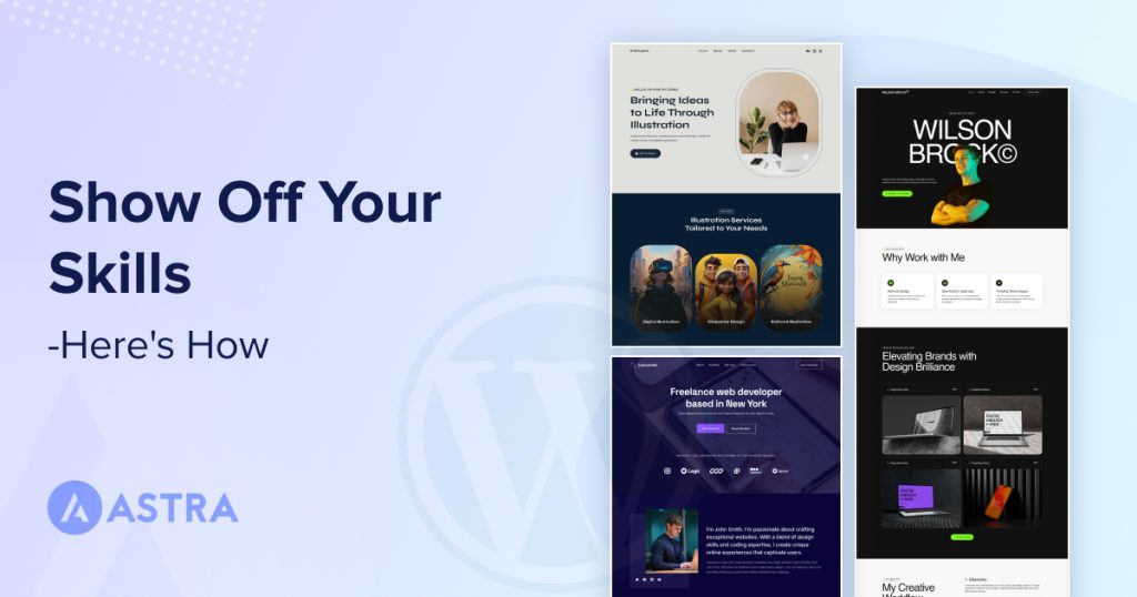 How to create a portfolio website