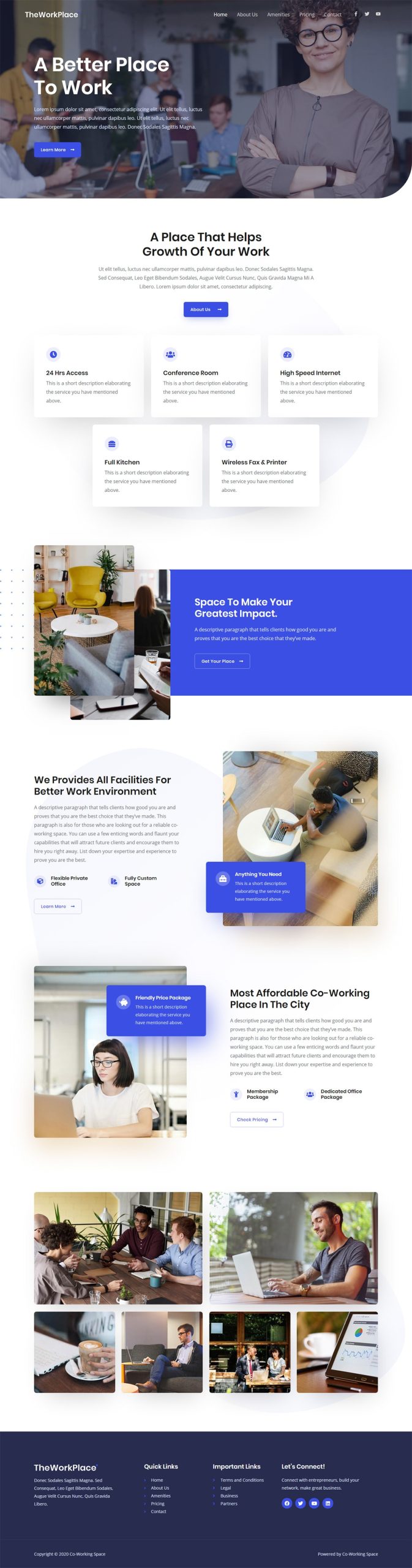 Co-Working Space co working space 02 home