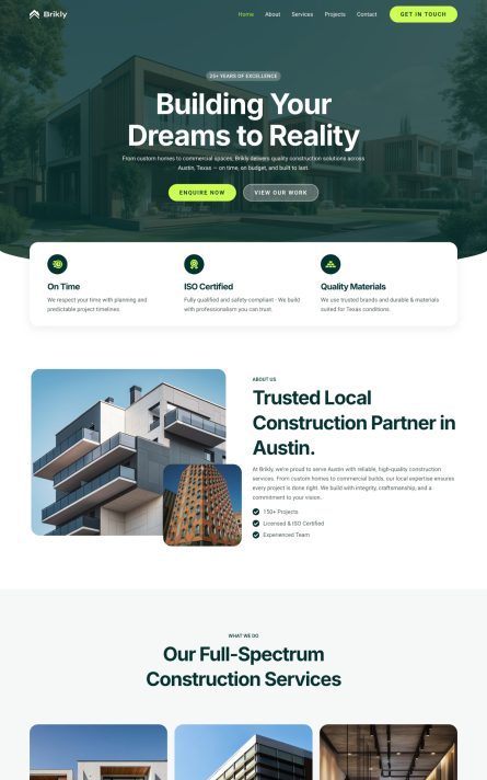 Construction Company