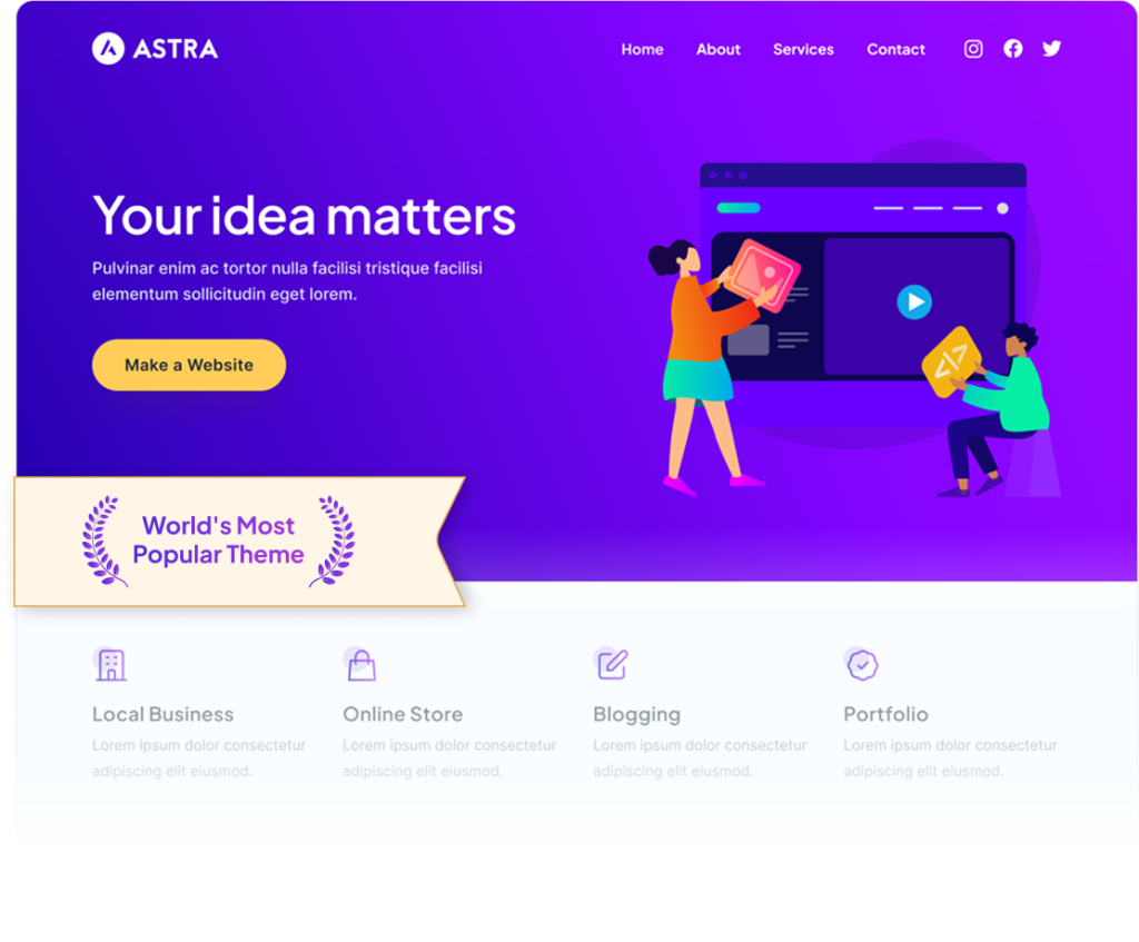 World’s Most Popular Theme