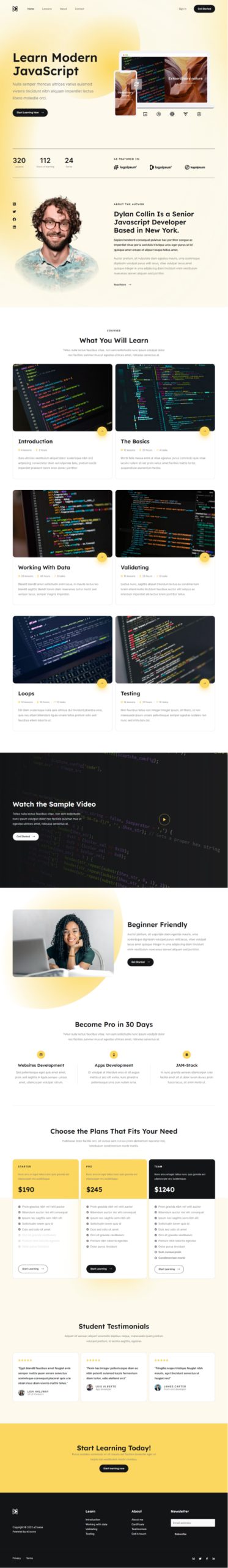 teach ecourse 04 home
