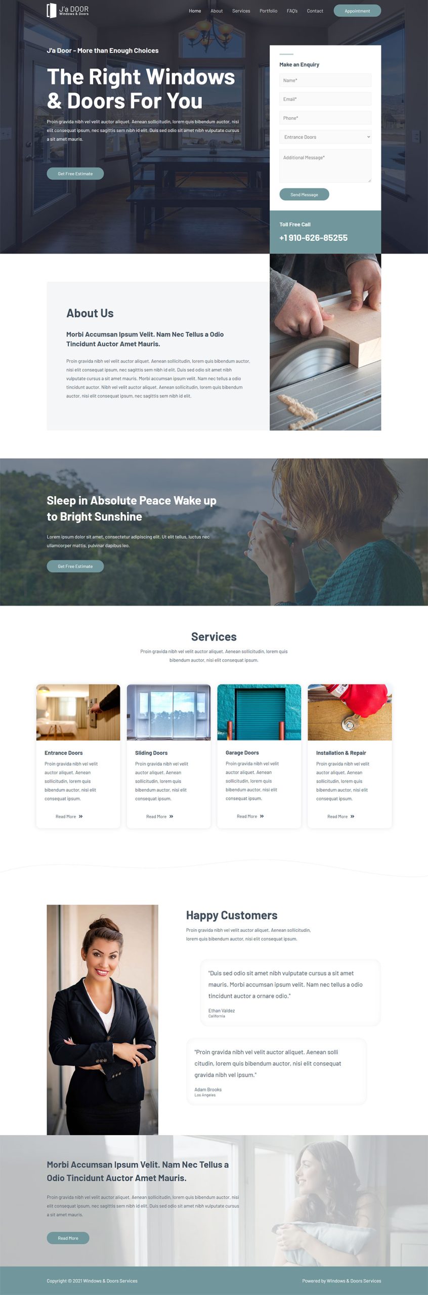 Windows & Doors Services windows and doors 02 homepage